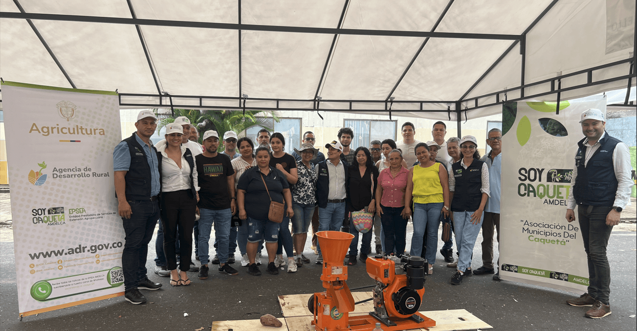 Entrega de Máquina Peletizadora para producción de Alimentos Concentrados